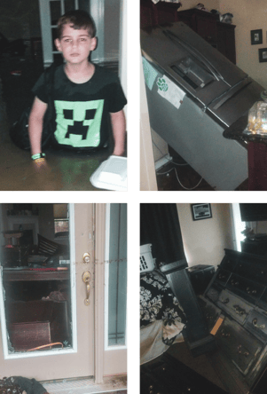 Flood damage images